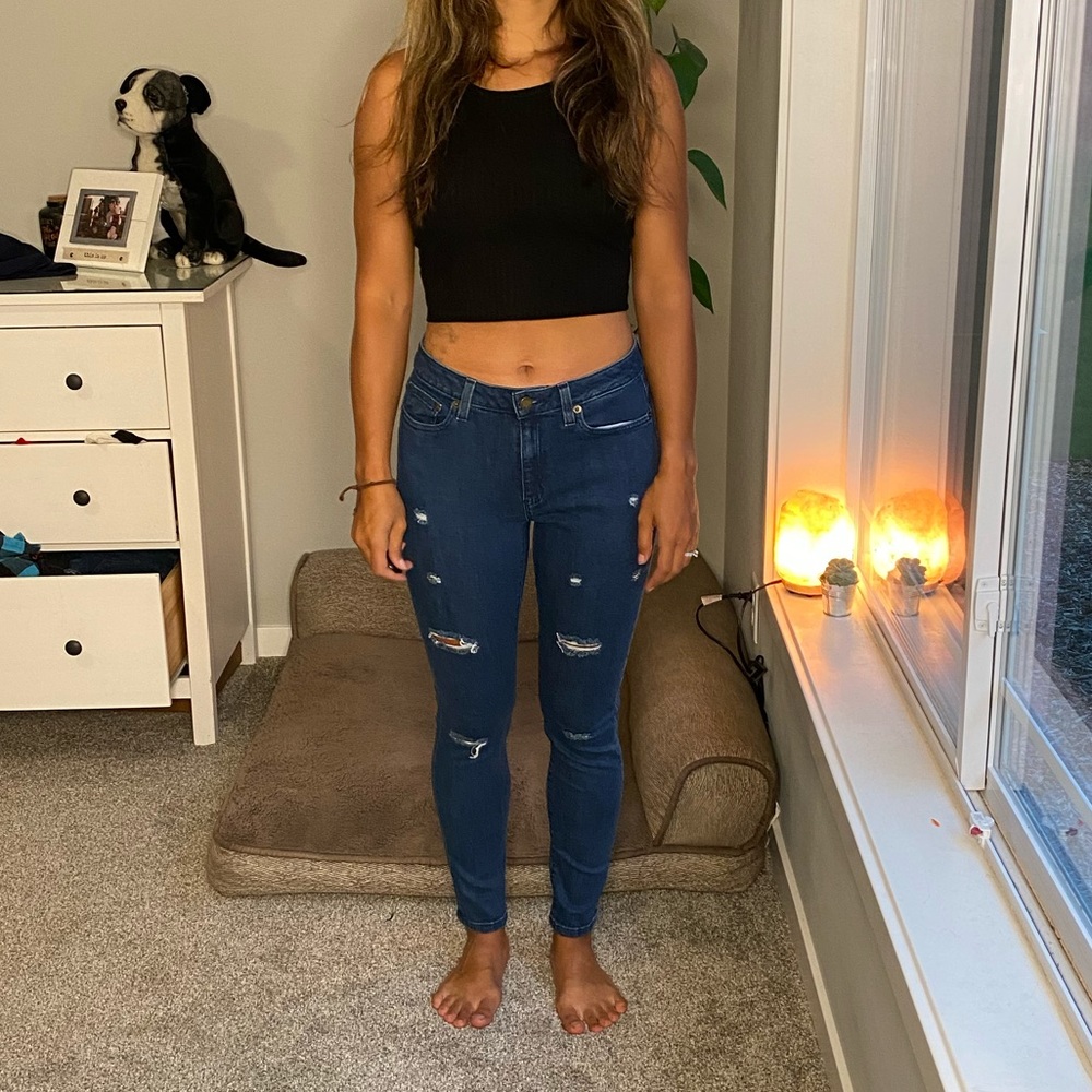 Michael Kors mid waisted skinny Jean